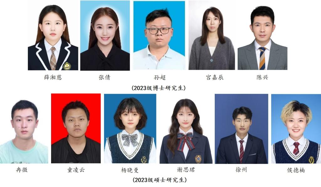 2023级研究生-（博士生5人，硕士生6人）
