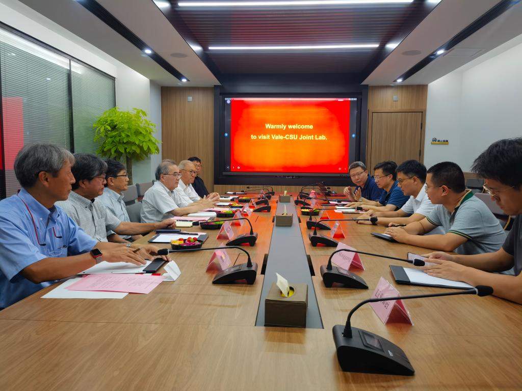 日韩冶金专家来联合实验室参观交流